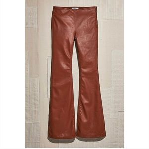 Penny Pull-On Vegan Trousers - Caramel NWT